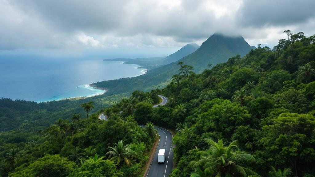 Route Guadeloupe
