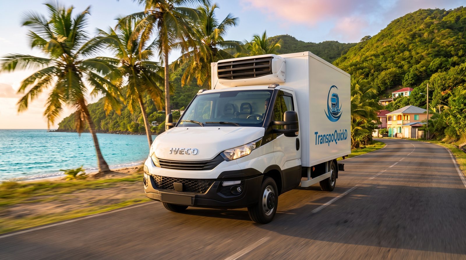 Camion frigorifique TQD en livraison